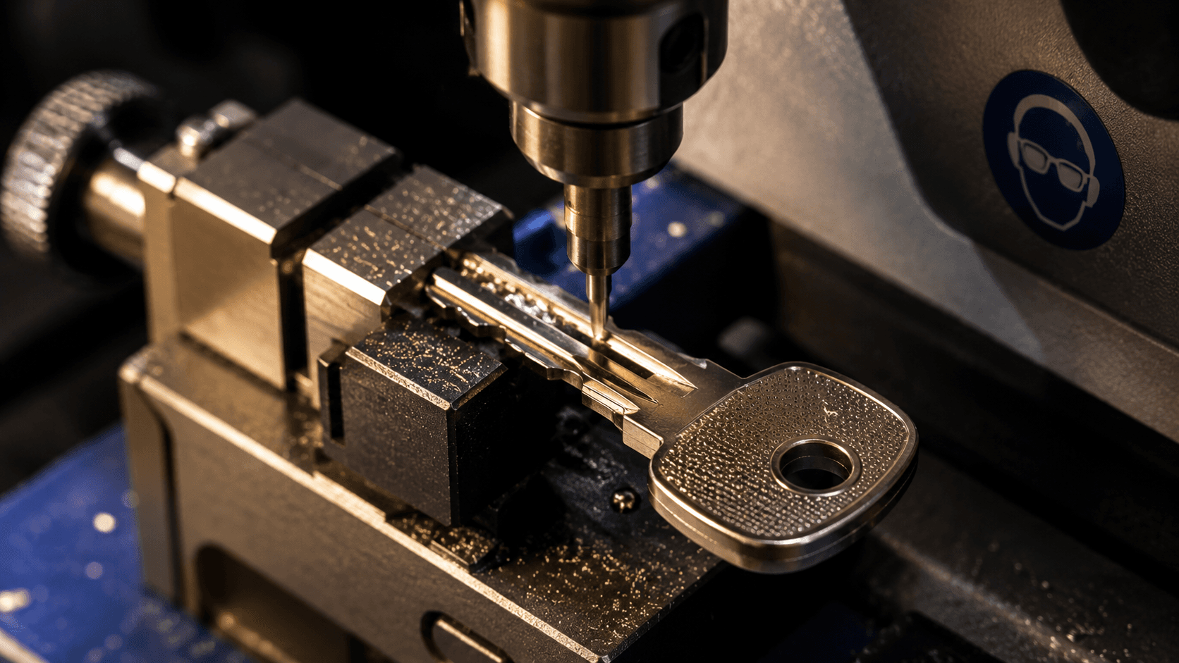 Máquina de corte de llaves codificadas